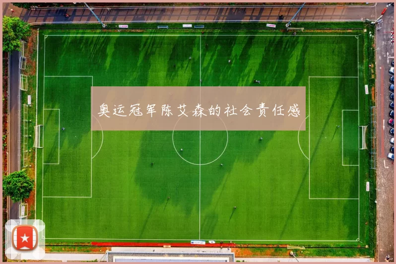 奥运冠军陈艾森的社会责任感